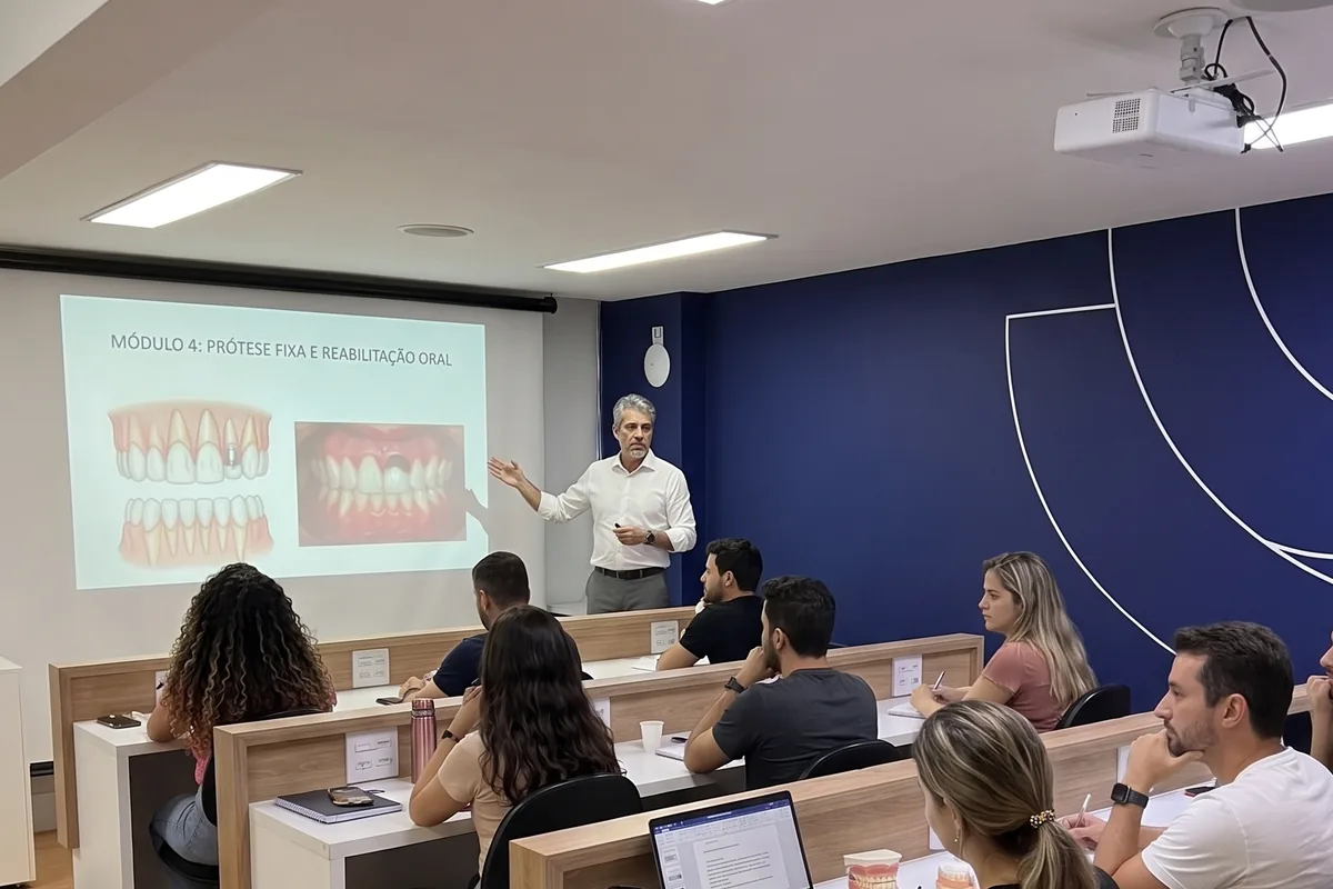 Sala de aula do Instituto Smile em Niterói